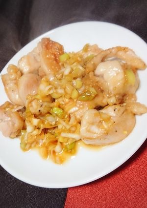 鶏むね肉のネギ旨だれ-レシピのメイン写真