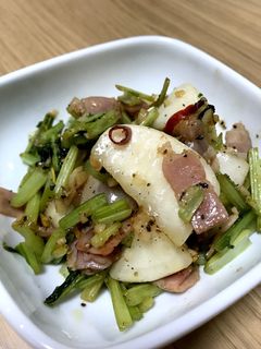かぶのペペロン炒め-レシピのメイン写真