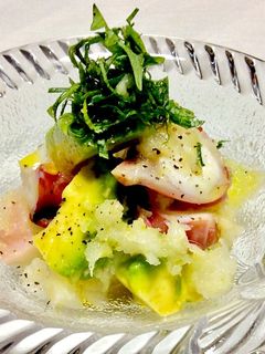 イタリア風〜アボカドとタコのみぞれ和え-レシピのメイン写真