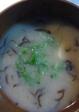 もずくとお豆腐の味噌汁☆-レシピのメイン写真
