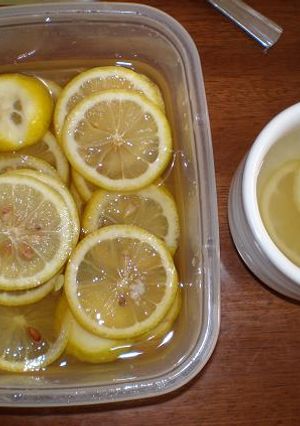 材料２つ！美味しいよ♪はちみつレモン☆☆-レシピのメイン写真