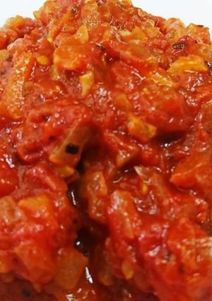 フレッシュトマトの簡単トマトソース-レシピのメイン写真