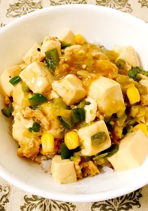ヘルシー豆腐丼-レシピのメイン写真