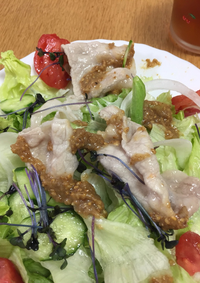 豚しゃぶのごまだれ-レシピのメイン写真