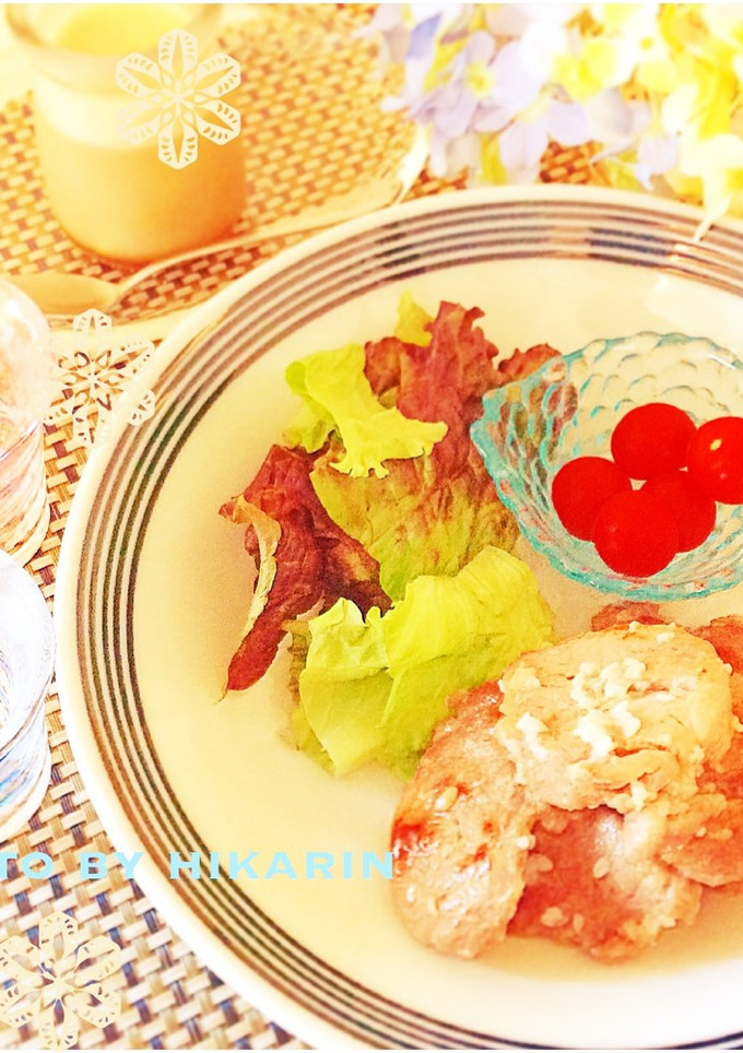 箸で切れる☆豚ヒレ肉の塩麹漬け焼き♪-レシピのメイン写真