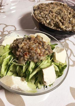 実は野菜たっぷり？！肉味噌サラダ-レシピのメイン写真