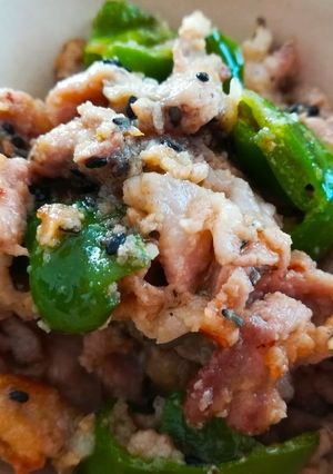 豚肉とピーマンの美味しい炒め物-レシピのメイン写真