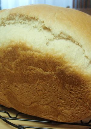 ホシノ天然酵母de生クリーム食パン♪-レシピのメイン写真