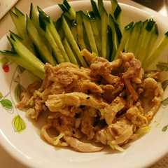鶏肉のあえもの-レシピのメイン写真