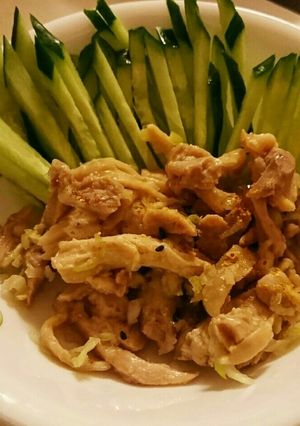 鶏肉のあえもの-レシピのメイン写真