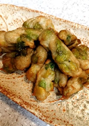 簡単！お弁当やおつまみに！枝豆天の甘辛煮-レシピのメイン写真