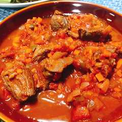 รูปของ 野菜たっぷりの牛肉トマト煮込み
