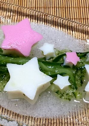 七夕に☆かまぼこときゅうりのサラダ-レシピのメイン写真