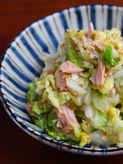 やみつき!白菜とツナの無限サラダ-レシピのメイン写真