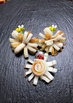 ちくわでお花 お弁当に♬-レシピのメイン写真