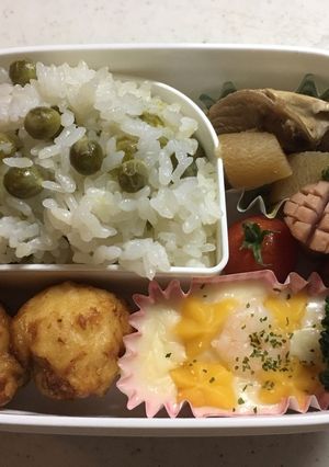 高校生お弁当(2018.6.5)-レシピのメイン写真