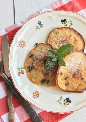 黒糖とココナッツオイルのバナナパンケーキ-レシピのメイン写真