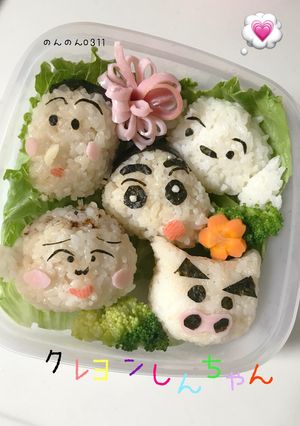 クレヨンしんちゃんと愉快な仲間たち♡-レシピのメイン写真
