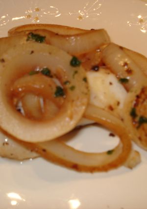 ハーブ塩で☆白身魚のムニエルオニオン添え-レシピのメイン写真