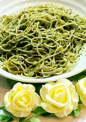 自家製のジェノベーゼパスタ-レシピのメイン写真