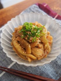簡単にできる♪香ばし焼きナスのおひたし。-レシピのメイン写真