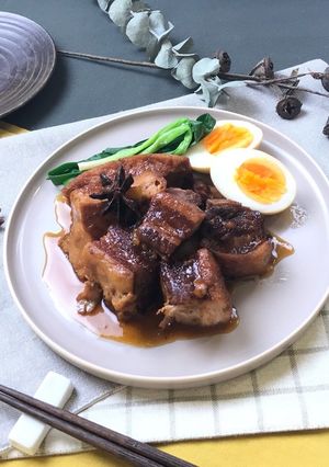 圧力鍋で簡単♪本格豚角煮♪-レシピのメイン写真