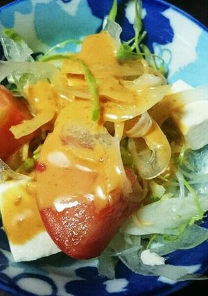 春雨とお豆腐で満腹ベジボウル-レシピのメイン写真