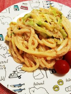 キャベツと明太子の焼きうどん-レシピのメイン写真