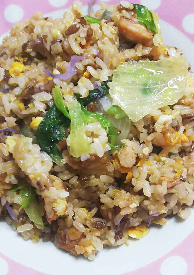 簡単美味しい❤ツナとレタスの炒飯-レシピのメイン写真