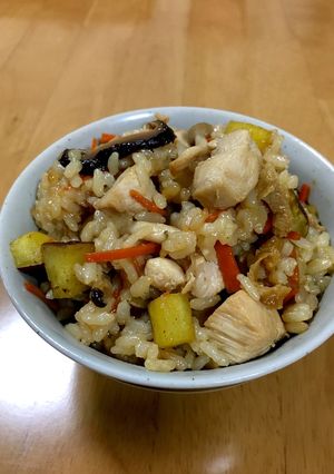 大人の給食☆秋の香りごはん-レシピのメイン写真