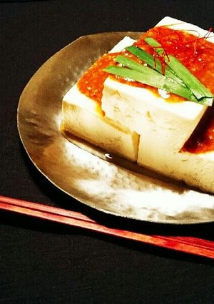 ごま山椒味噌ダレの冷奴-レシピのメイン写真