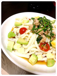 アボカドとツナの冷やしうどん-レシピのメイン写真