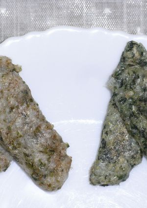 ５分粥ｄeおやき　鰹節バージョン-レシピのメイン写真