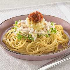 รูปของ 梅雨の時期に☂梅ささみさっぱりパスタ
