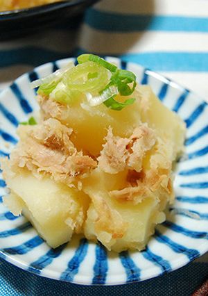 白だし┃ツナじゃが煮-レシピのメイン写真