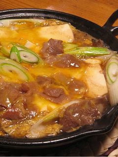 肉豆腐の卵とじ-レシピのメイン写真