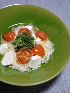 カッペリーニ風トマトそうめん-レシピのメイン写真