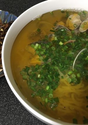 旨味たっぷりアサリ塩ラーメン(かえし付)-レシピのメイン写真