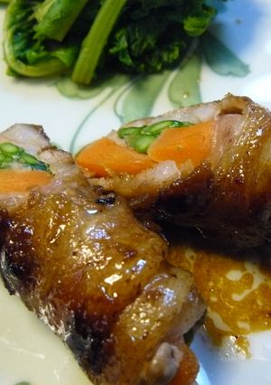 豚肉ロールの甘辛さっぱり焼き-レシピのメイン写真