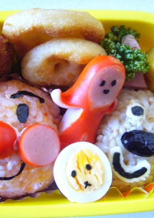 キャラ弁　アンパンマン-レシピのメイン写真