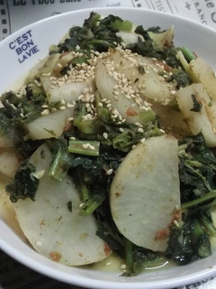 梅干しをたたいてサッパリ!大根の炒め物-レシピのメイン写真