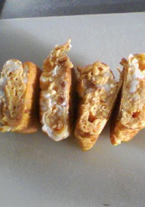 ピリ辛玉子焼き-レシピのメイン写真