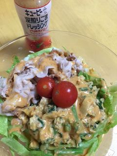 豚シャブと卵とじのベジボウル-レシピのメイン写真