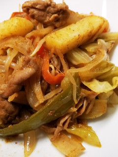 豚と新じゃがのカレー炒め-レシピのメイン写真