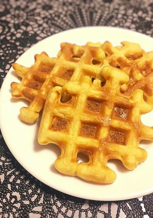 糖質制限◆簡単おからパウダーのワッフル-レシピのメイン写真