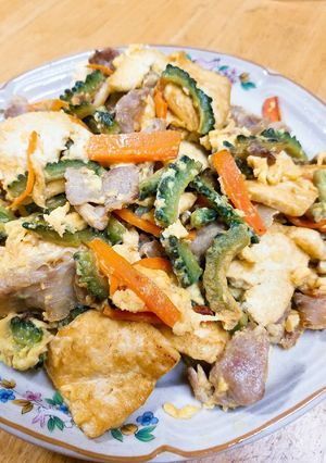 苦味を抑えて♪ゴーヤチャンプルー-レシピのメイン写真