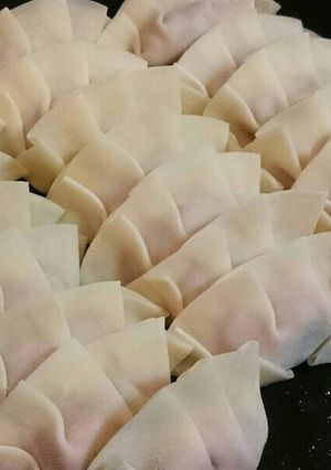簡単おいしい!手作り餃子!-レシピのメイン写真
