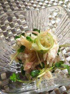 茗荷と貝割れの和え物-レシピのメイン写真