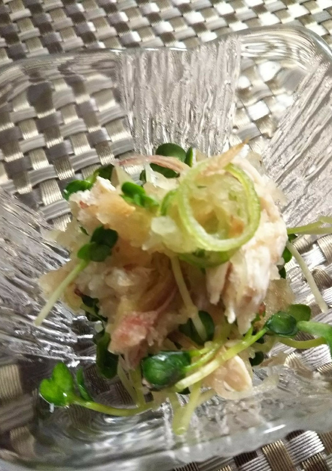 茗荷と貝割れの和え物-レシピのメイン写真