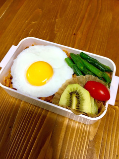 中学生女子 ジャンバラヤ弁当-レシピのメイン写真